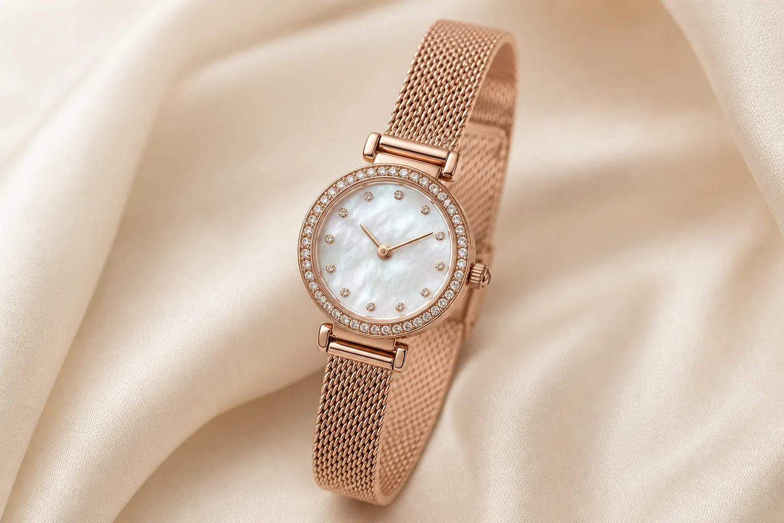 Bracelet Flora nacre doré chic