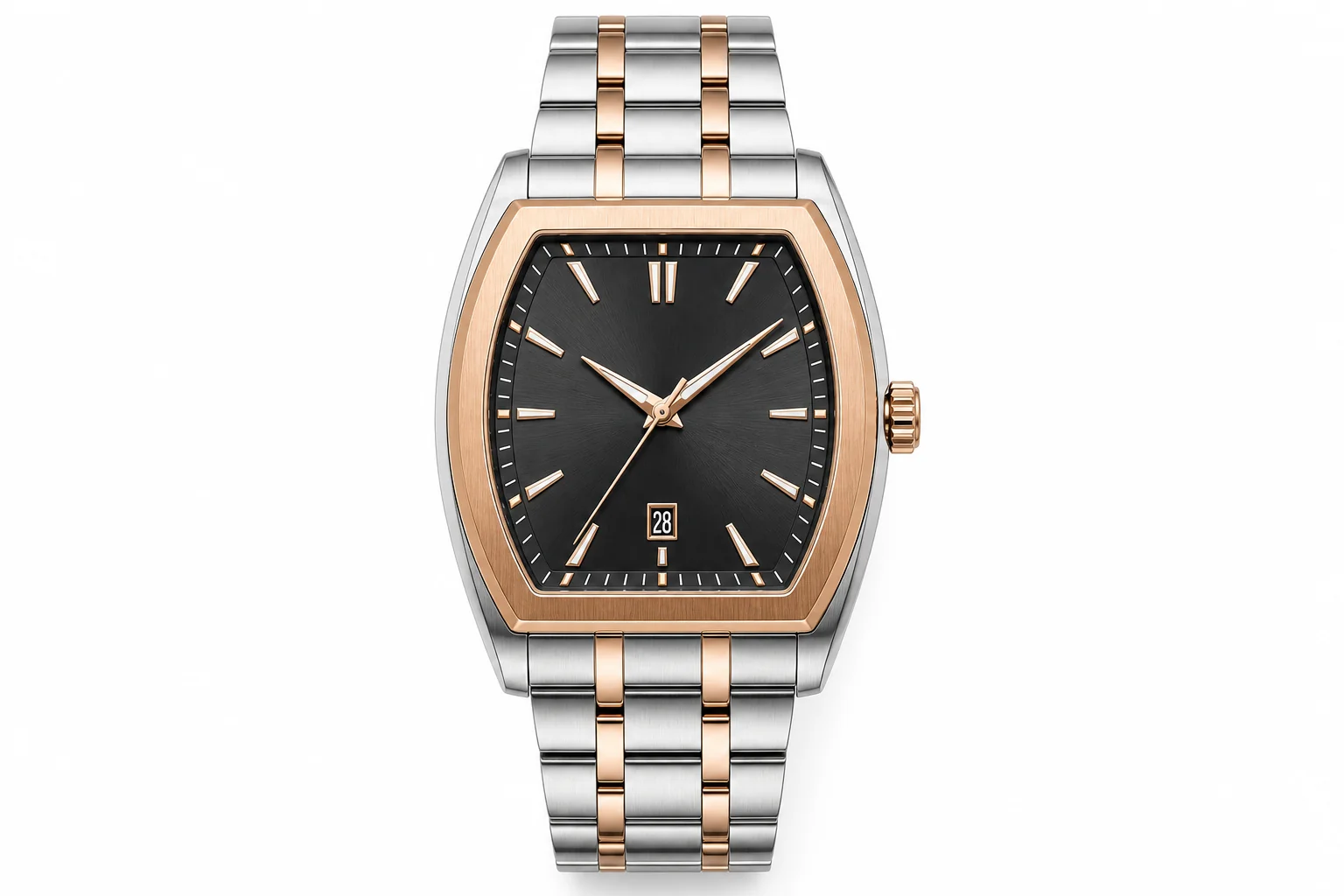 Tonneau Trapani homme bicolore sophistiqué